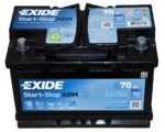 Autobatterie Exide EK700 AGM Start-Stop Starterbatterie