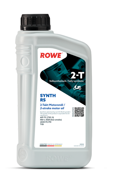 Zweitakt-Motorenöl ROWE HIGHTEC SYNTH RS 2-T (div. Gebinde)