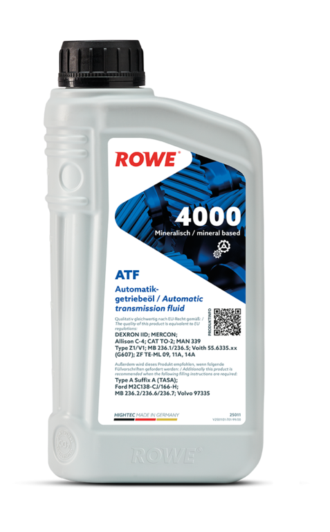 Automatikgetriebeöl ROWE HIGHTEC ATF 4000 (div. Gebinde)