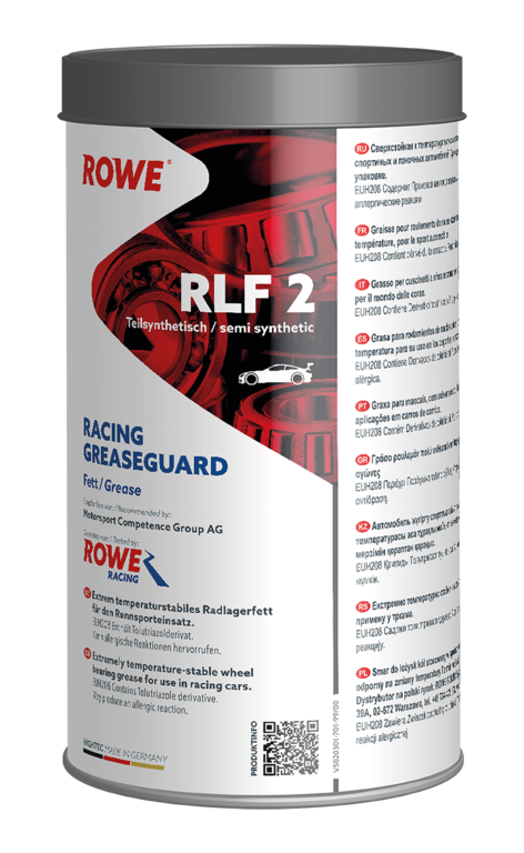 Radlagerfett ROWE HIGHTEC RACING GREASEGUARD RLF2 (6x 1 kg)