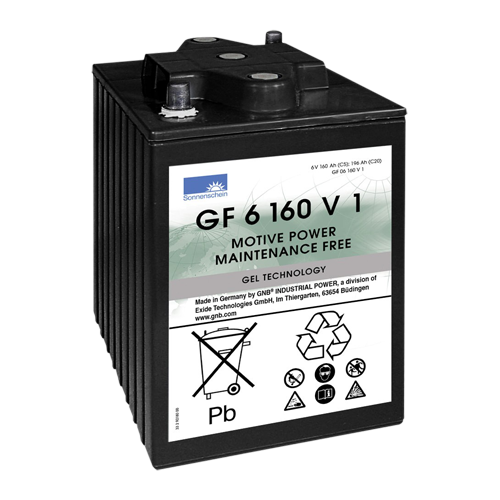 GEL Traktionsbatterie Sonnenschein GF 06 160 V 1