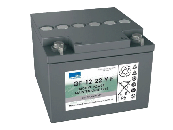 GEL Traktionsbatterie Sonnenschein GF 12 022 Y F